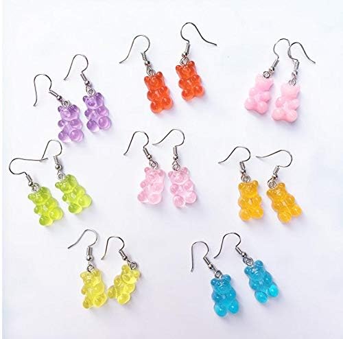 Tiande Creative Food Fruit Acrylic Big Drop Dangle Stud Earrings for Women - Image 4