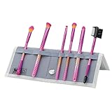 MODA Travel Size Prismatic Beautiful Eyes 7pc Makeup Brush Set with Pouch, Includes - Angle Shader, Crease Smudger, Eye Shader, Smoky Eye, Brow Liner and Lash Comb Brushes