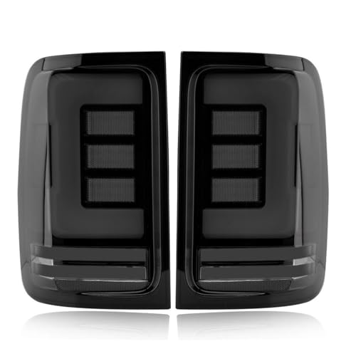 Feux pour arrière pour VW Amarok V6 clignotant et stop noir en paire