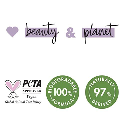 Love Beauty And Planet Smooth & Serene 100% Biodegradable Conditioner Moisture Conditioner For Frizz Control Argan Oil & Lavender Vegan Conditioner 0% Silicones, Parabens, And Dyes 13.5 Oz #TOP7