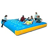 springburg  Sport-Tec Mini-Jumpy Luftkissen Springburg Hüpfburg Hüpfkissen aufblasbar, 200x200 cm