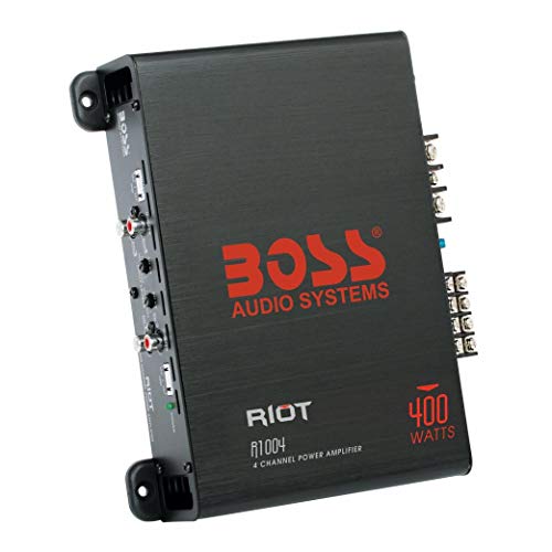 Amazon.co.jp: 《BOSS Audio Systems》Riot R1004 4ch アンプ Class A