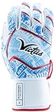 Victus NOX Full WRAP Batting Glove, RED/Royal/Columbia, Adult Small