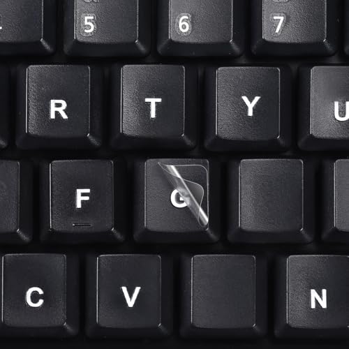 2PCS English Keyboard Letter Stickers - 3D Keyboard Letters...