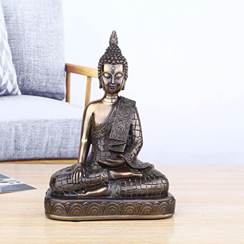 Statue de Bouddha ornement zen de méditation pour décoration maison - 6