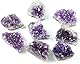 Namzi Amethyst Druse, Amethyst Stone, Amethyst Crystals, Crystals Healing Stones, Raw Amethyst, Natural Amethyst Geode Caves Crystals Healing Stones(100G)