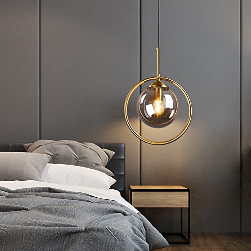Lámpara de techo de latón para iluminar espacios oscuros con estilo nórdico 2