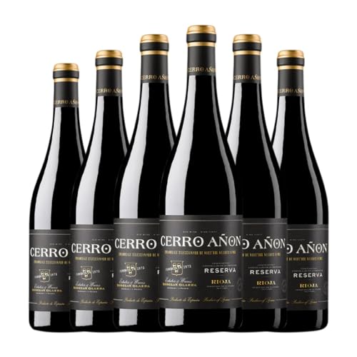 Olarra Cerro Añón Rioja Reserva – Caja de 6 Botellas de Vino Tinto 75 cl Olarra Cerro Añón Rioja Reserva – Caja de 6 Botellas de Vino Tinto 75 cl