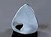Love Guitar Pick Handmade Aluminum with Heart Cut Out