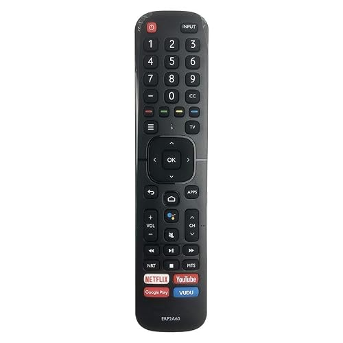 Replace Remote Control 0rjgjnal for Voice ERF2A60 for Hisense 4K Smart TV with Netlix Y0utube g00gle Play for H9F H8F H6570F