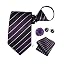 Purple Black Stripe