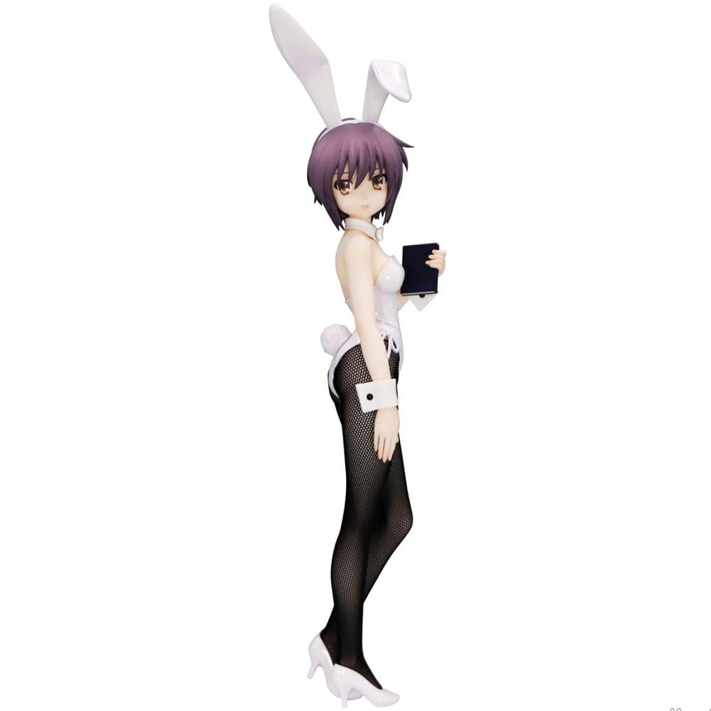 Tongyundacheng Bunny Girl Figure Anime NagatoYuki Standing Action Figure Anime Illustration Statue Ornament Desktop Handmade Decoration, 27cm