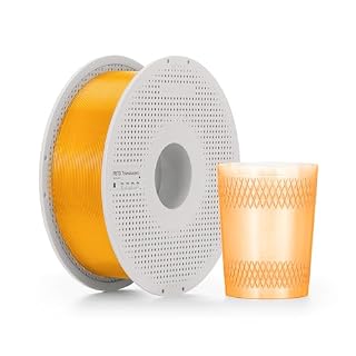 Bambu Lab PETG 半透明 フィラメント 1.75mm ±0.03mm RFID対応 1kg 再利用可能スプール付き オレンジ