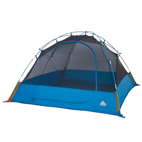 Kelty Tanglewood 2 or 3 Person Backpacking and Car Camping Tent – Sturdy Frame, Quick Corners for Easy Setup, Double Stake Vestibule, Clip-on Rainfly (3P)