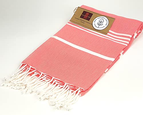 Organic Turkish Beach Towels from Nature Is Gift - Pre-Washed and Ready to Use