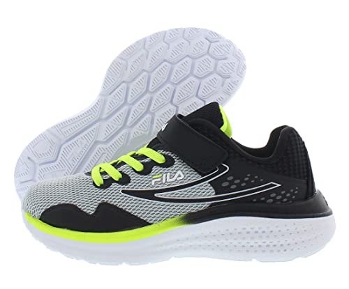 Fila Tactician Strap Boys Shoes Size 11, Color: Grey/Black