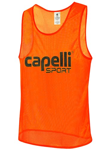 CAPELLI SPORT Aga-3163,l/XL,3237 Petos de Entrenamiento para fútbol, Unisex niños, Multicolor, Large/Extra-Large