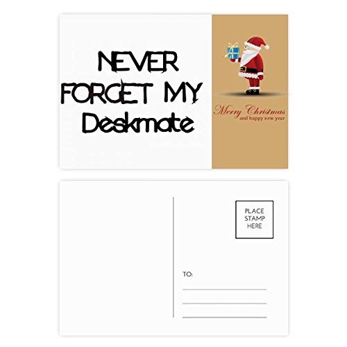 Cartes postales diplôme Père Noël (Lot de 20) pour félicitations et souvenirs d'école