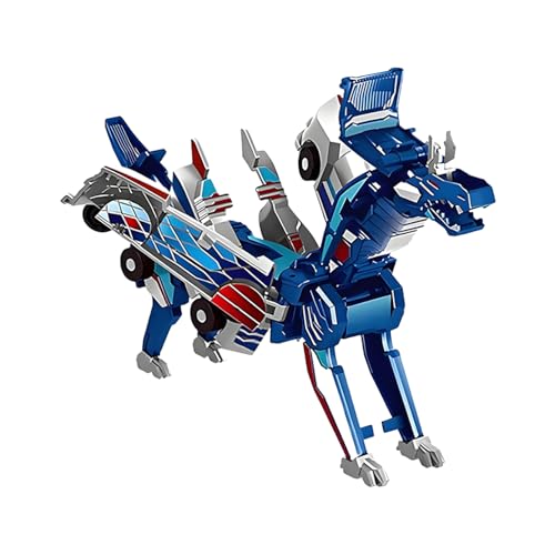 Generico Coche Dinosaurio Transformable 2 en 1, Dinosaurio Transforming Colision, Juguete Magnético Educativo Para Niños, Transformación Automática De Vehículo A Dinosaurio Para Hogar, Escuela, Regalo