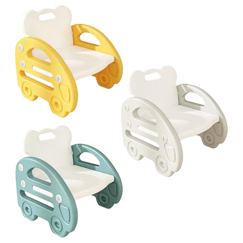 Chaise enfant avec dossier ergonomique et structure légère en kit