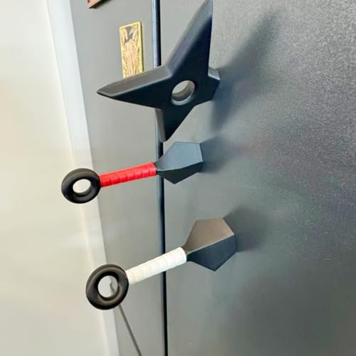 Imanes Decorativos 3D Ninja Shuriken Set