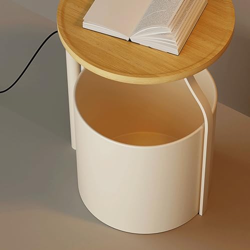 Lámpara de pie con mesa moderna: el mueble multifuncional nórdico 4