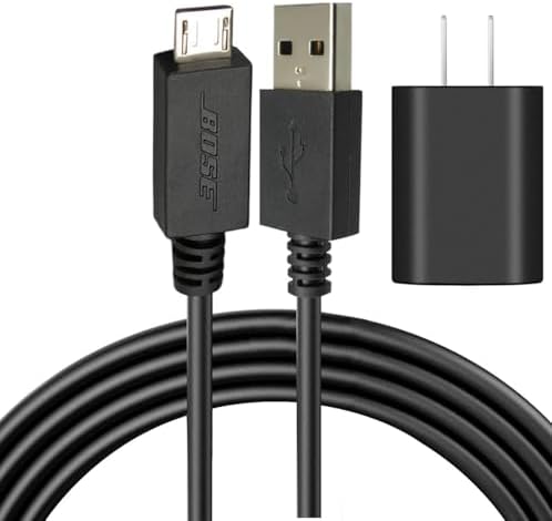 Replacement Charger Cable for Bose SoundLink Color I, II, III, SoundLink Mini 2 II/Revolve Plus, Compatible for Bose SoundLink Revolve, QuietComfort 35 II Bluetooth Speaker Charging Power Supply Cord