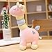 Tehui Le Nouvel Oreiller de Sommeil Peluche poupée cerf gelée poupée Mignonne Enfants Girafe Cadeau d'anniversaire (Color : 3)