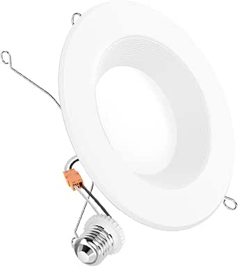 Sunco LED Recessed Lighting 6 Inch, LED Can Lights Retrofit Lighting ...