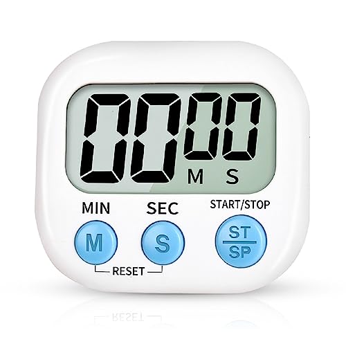 VDKIDKT Digital Kitchen Timer for Cooking, Multi-Function Electronic Timer, Big
