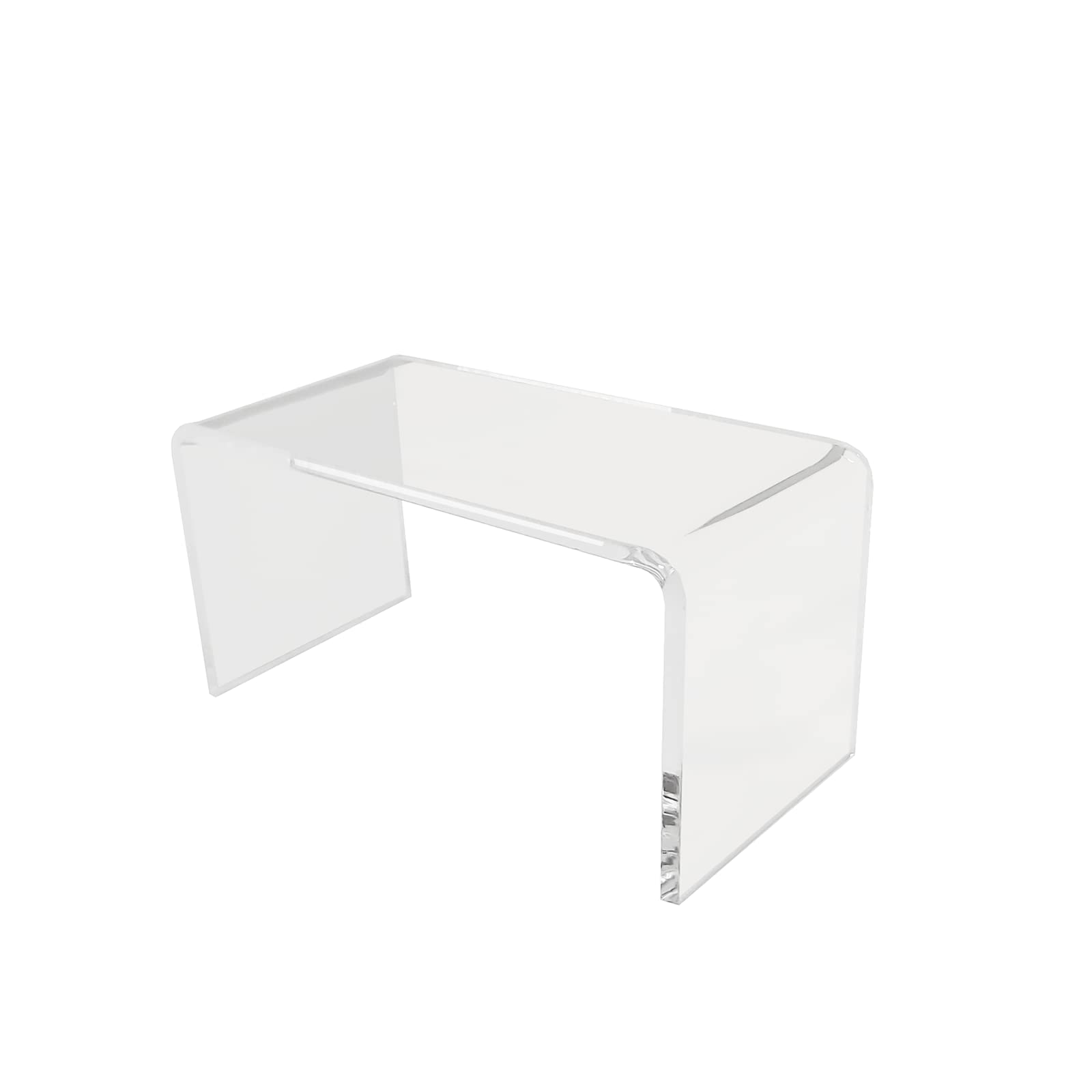 Acrylic Plinth Riser Countertop Display - Clear - Jewellery, Crafts, Shop Display 5x10x5cm (DS/G132) (1)