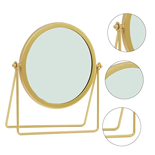 Miroir de maquillage rond surface claire table coiffeuse entrée PACKOVE - 7