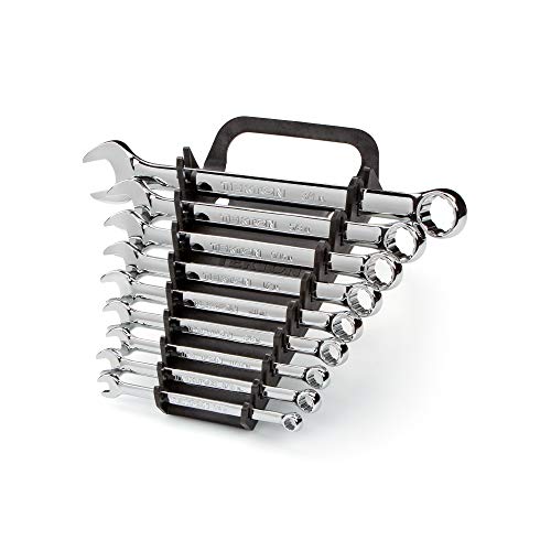 TEKTON Combination Wrench Set, 9-Piece (1/4-3/4 in.) - Keeper  18765