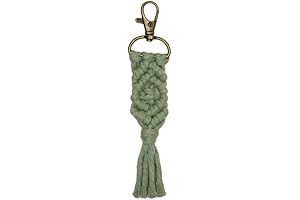 Macrame Keychain: A Boho Paradise for Women