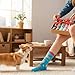 Belloxis Corgi Socks for Women Teen Girls, Cotton Novelty Dog Lover Gifts, 5 Pairs Cute Multi-Cogi Pattern Funny Animal Crew Socks, Birthday Presents Stocking Stuffers for Corgi Mom Girl Gifts