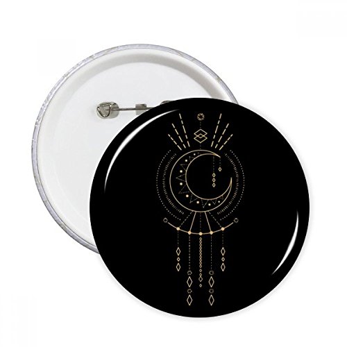 Vêtements décorés de badges alien lune géométrique pour un style urbain affirmé au quotidien