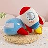 Xshelley 13.7 inch Rocket Shape Plush Toys Pillow, Rocket Ship Stuffed Plush Doll,Living Room Sofa Bedroom Decorative Children's Birthday Gift #4