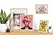 16 PCS Framed Eclectic Wall Art Decor, Modern Maximalist Home Gallery Wall Frame Set Prints for Bedroom Bathroom, Posters for Living Room Aesthetic, Colorful Dorm Artwork Collage Kit Pictures