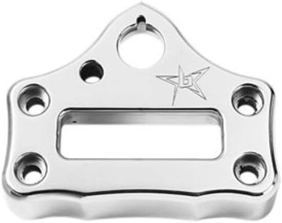 Blingstar (Q-YFZ450-BC P) Polished Handle Bar Clamp for Yamaha YFZ450