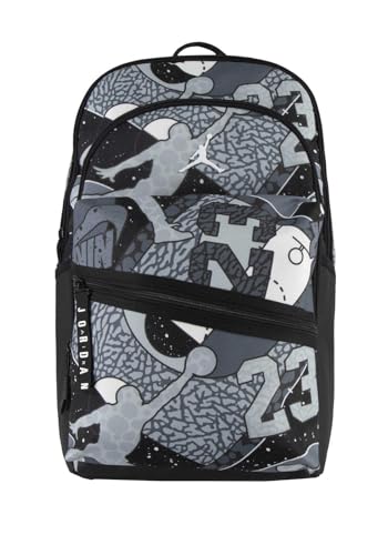 Jordan Jam Air Patrol Backpack Grey Code MA0924-F69, grey / black, Taglia unica