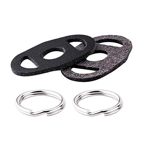 JJC NS-OA1 Accesorio para correa – Anilla de cuero redonda para la correa de la cámara para Fujifilm X70, X-E2S y otras cámaras de anillas similares. | Ya disponible en tu tienda friki favorita! En mundofriki.es!