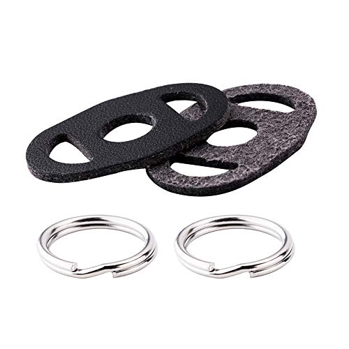 JJC NS-OA1 Accesorio para correa Anilla de cuero redonda para la