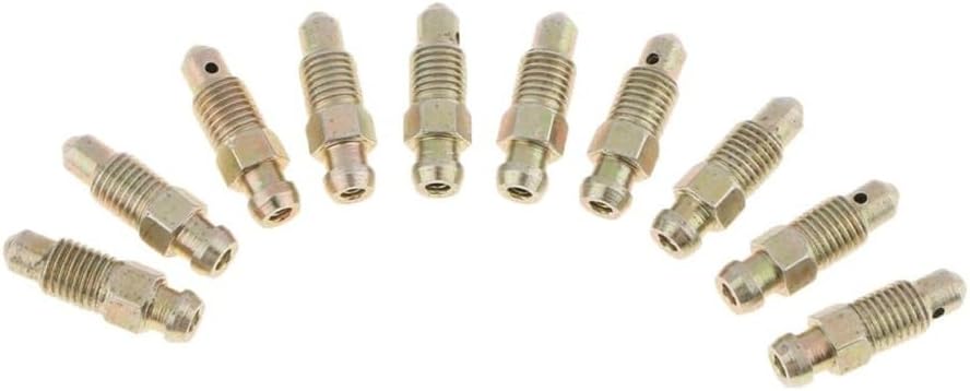 Fit For M8x1mm Motorcycle Brake Bleeder Nipple Caliper Bleed Screws