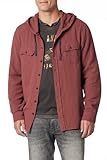 Unionbay Men's Hughie Gauze Button-up Hoodie, Technical