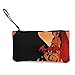 Cartera de Lona Devi Lman Cry Baby Anime Canvas Coin Purse Make Up Bag Zipper Small Purse Wallets,for Cash, Credit Card, Driver's License, Passport, etc.