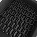 JOLONG Front Pair Bumper Grille Inserts bezel cover Replacement for Jeep Renegade 2015 2016 2017 2018, LH+RH