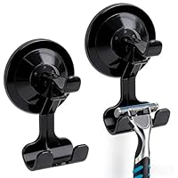 Amazon.co.jp: 強力 吸盤フック 真空 2個入り 耐荷重5kg 壁掛けフック