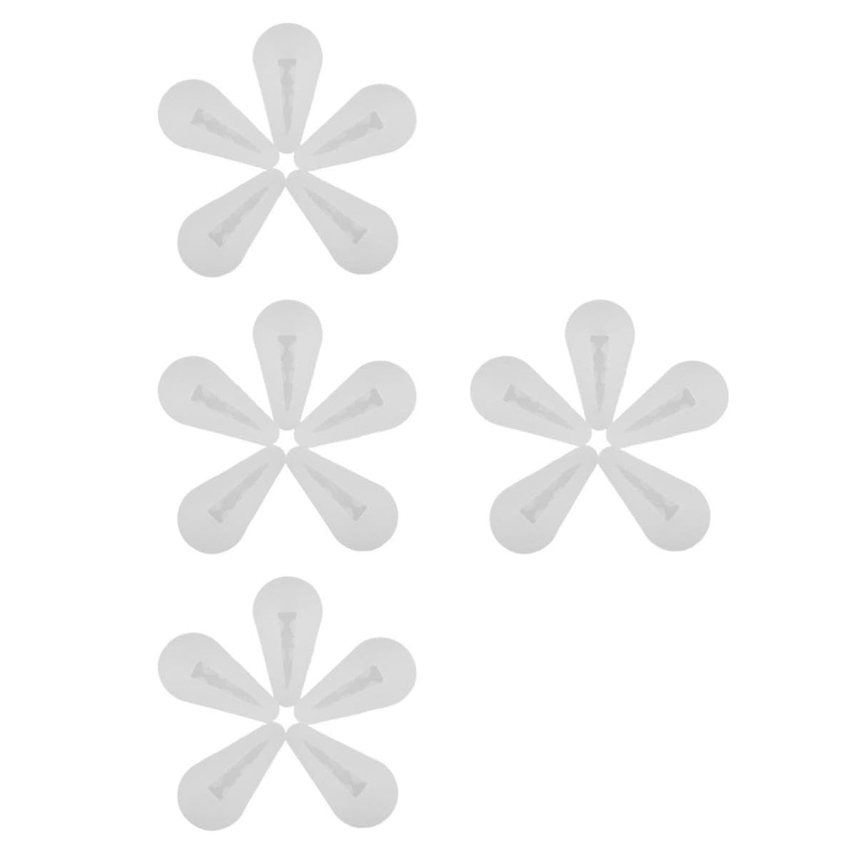 Tofficu 20 Pièces Moule en Silicone pour Crâne de Corbeau Blanc, Design Détaillé et Démoulage Facile, pour Cuisson, Chocolat et Création de Bijoux Halloween