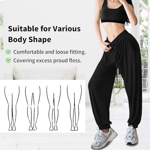 ASIMOON Womens Pants Lightweight Loose Casual Joggers Comfy Stretch Yoga Running Workout Lounge Pants with Pockets4