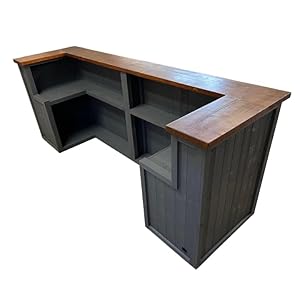 Rustykalny Drewniany Stół Barowy Ogrodowy Generic